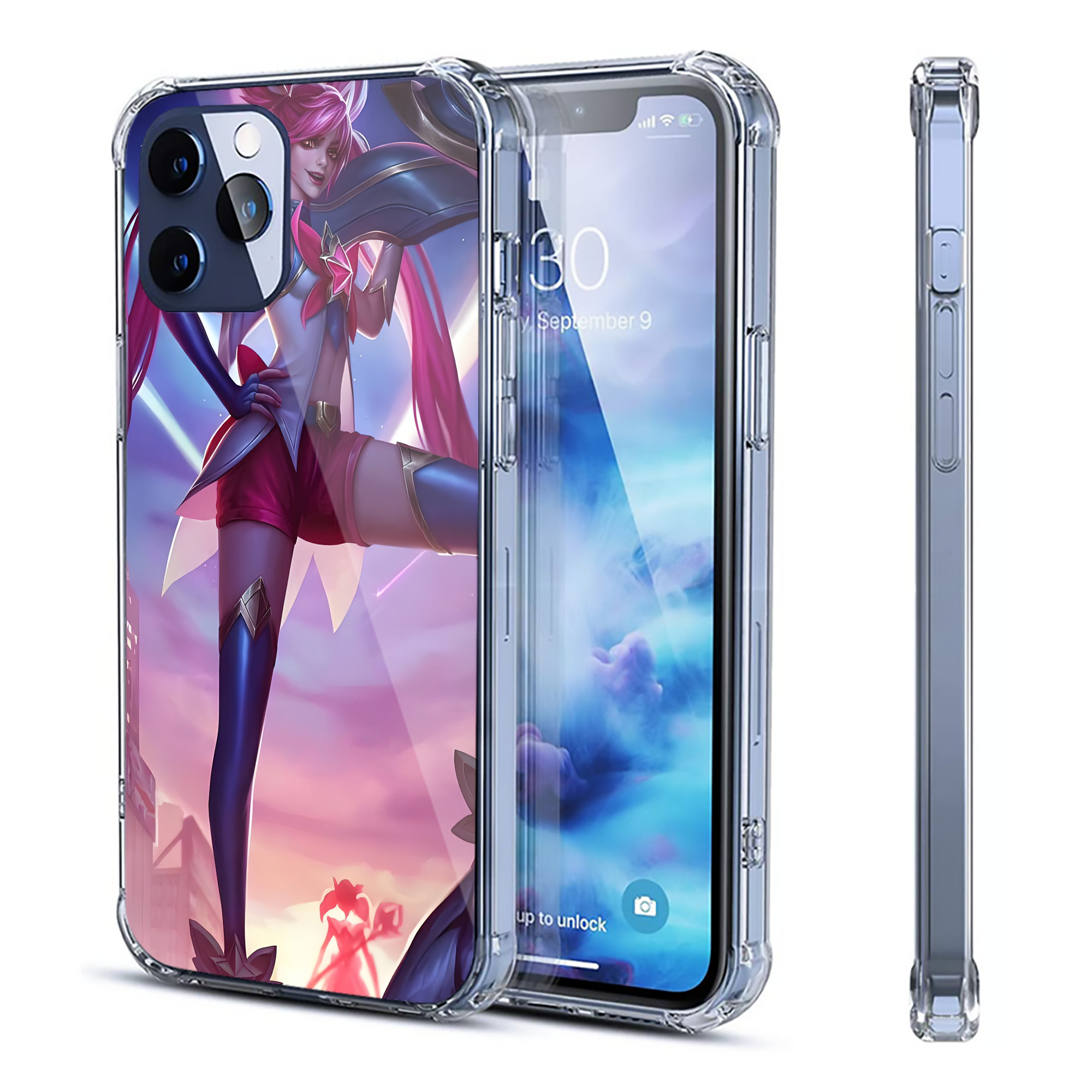 リーグ・オブ・レジェンド League of Legends LOL 【iPhone 12シリーズ対応】透明スマホケース（クリアソフトケース）